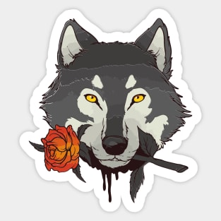 Will You Accept This Rose Sticker